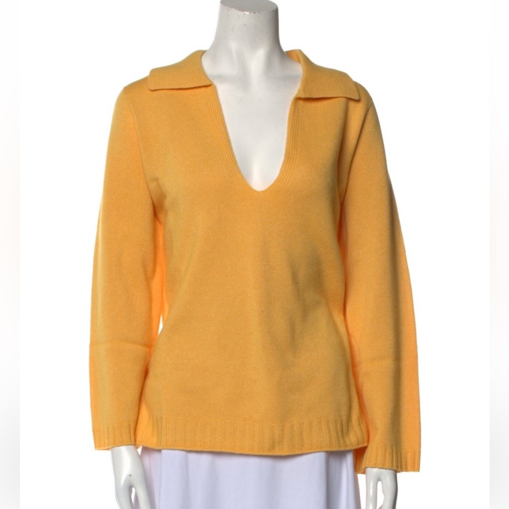 LESET wool and cashmere oversized polo sweater - Large